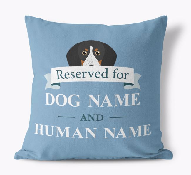 Reserved For: Personalized {breedFullName} Canvas Pillow